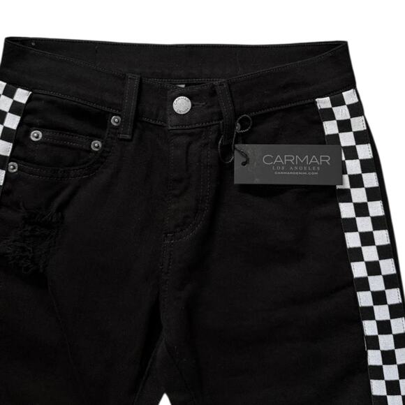 Carmar Black/White Pants | Size 23 - Picture 6 of 6